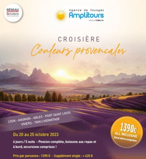 Croisière Provence affihe New
