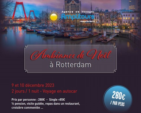 Noël à Rotterdam 2023 affiche